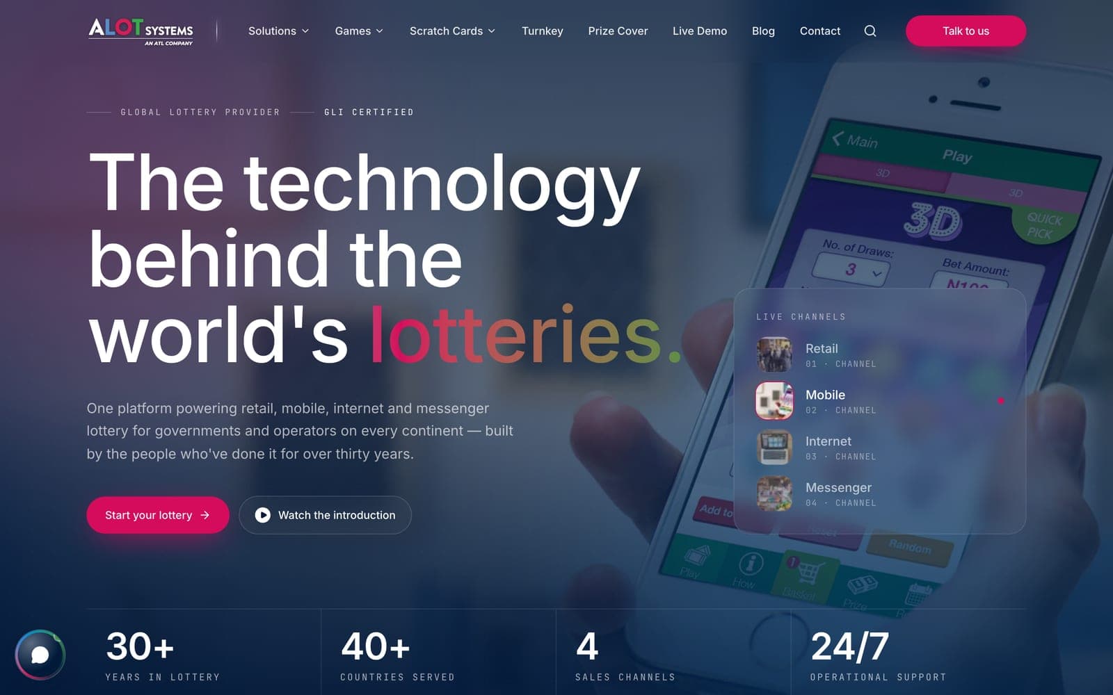 ALOT Systems homepage